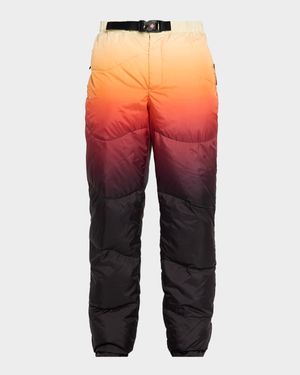 Men's Gradient Nylon Padded Trousers