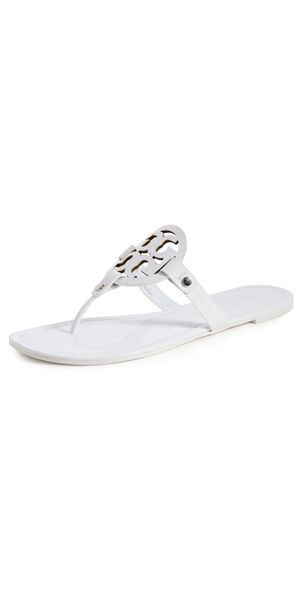 Tory Burch Miller Sandals Optic White 10.5
