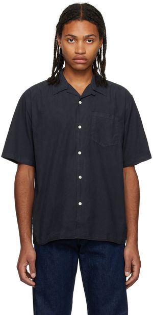 NORSE PROJECTS Navy Carsten Shirt