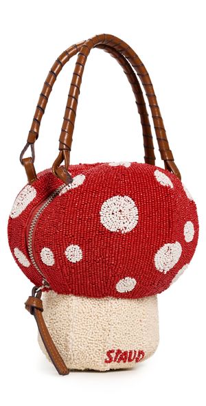 STAUD Shroom Beaded Bag Mushroom One Size