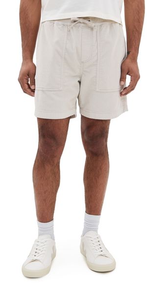 Faherty Essential Corduroy Shorts 6 Plaza Stone XXL