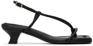 by Malene Birger Sandales à petit talon Tevi noires