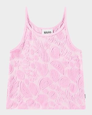 Girl's Rizi Terry Tank Top, Size 8-16