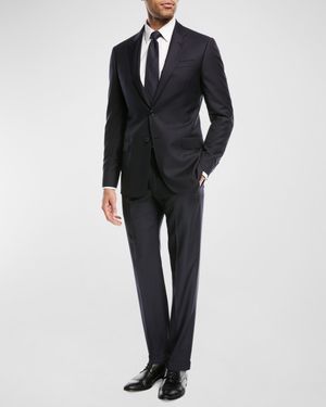 Super 130s Wool Two-Piece Classic Fit Suit