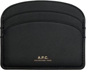 A.P.C. Porte-carte Demi-lune noir