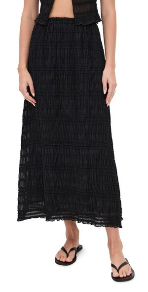 VRG GRL Mia Midi Skirt Black S