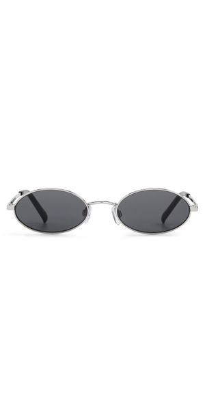 Le Specs Love Train Sunglasses Silver One Size