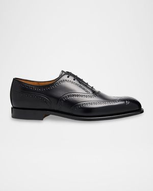 Men's Chetwynd Brogue Leather Oxford Shoes