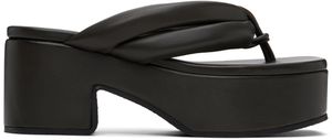 Dries Van Noten Brown Platform Sandals