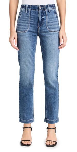 PAIGE Mayslie Straight Ankle Jeans Rock Show 24