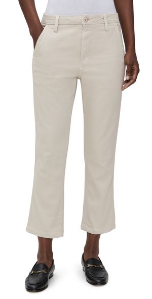 AMO Easy Trouser Relaxed Crop Straight Trousers Pumice 32