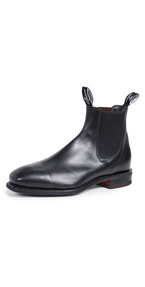 R. M. Williams Comfort RM Leather Chelsea Boots Black 5