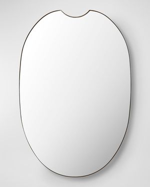 Ajanta 36" Notch-Top Wall Mirror