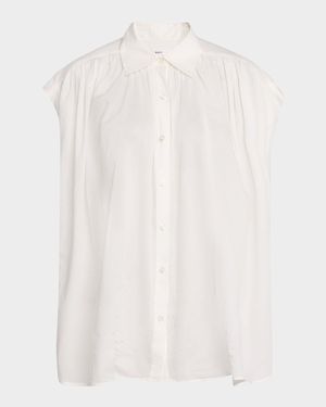 Nessa Button-Front Top