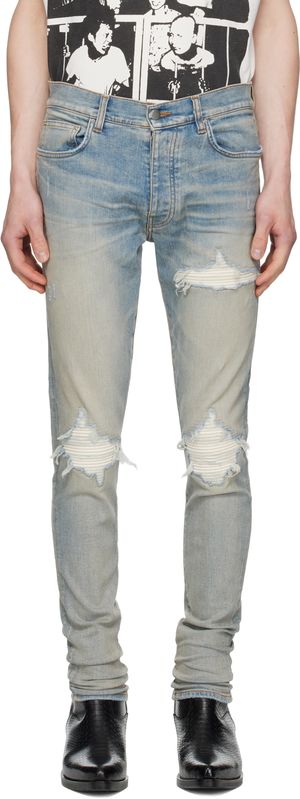 AMIRI Blue MX1 Ultrasuede Jeans