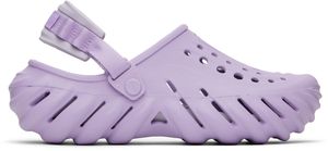 Crocs Purple Echo Clogs