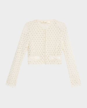 Alaya Crochet Heart Jacket