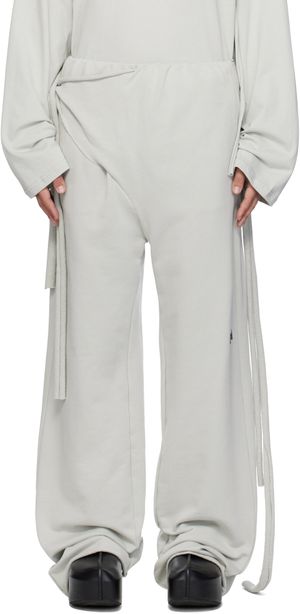 Ottolinger Gray 'Otto' Wrap Sweatpants