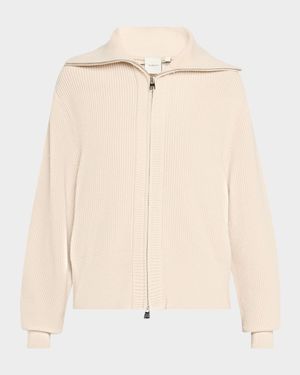 Enrico Zip Knit Jacket