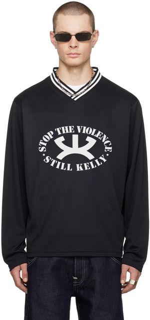 Still Kelly Black 'Stop the Violence' Sport Sweatshirt
