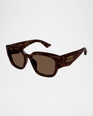 Rectangle Acetate Sunglasses