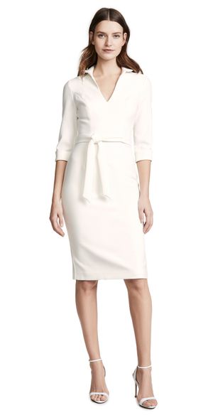 Black Halo Madeline Sheath Dress Pacific Blue 4