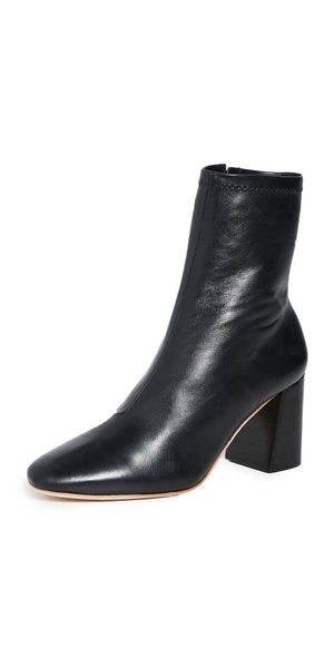 Loeffler Randall Elise Slim Ankle Booties Black 8.5