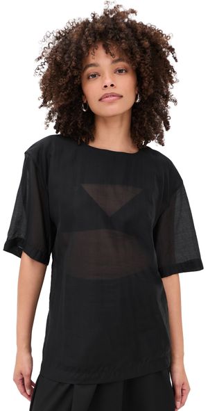 The Latest Dean Mussola Leggera Top Black M