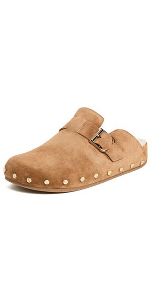 Veronica Beard Fern Clogs Caramel 6