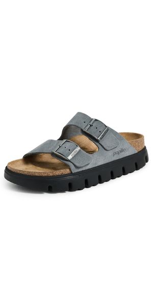 Birkenstock Arizona Chunky Sandals Basalt Grey 40