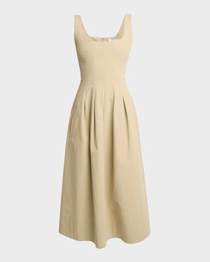 Shelby A-Line Midi Dress
