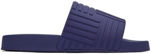 Bottega Veneta Purple Slider Sandals