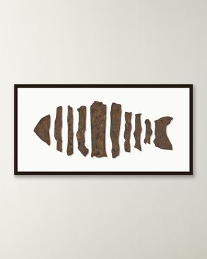 'Loose Fins' 3D Shadowbox Wall Art