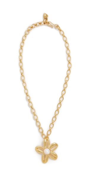 Brinker + Eliza Aloha Necklace Gold/MOP One Size