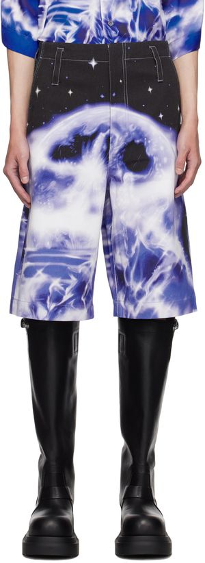Gerrit Jacob Short de planchiste noir en denim