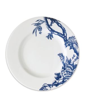 Arcadia Blue Rimmed Salad Plates, Set of 4