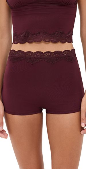 Kat the Label Hugo Boy Shorts Raisin L