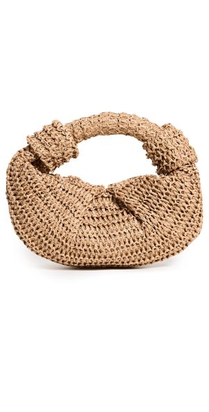 SIMONMILLER Raffia Lopsy Bag Natural One Size