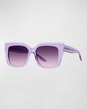 Devine Square Acetate & Titanium Sunglasses