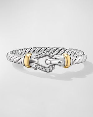 Petite Buckle Ring, 2mm
