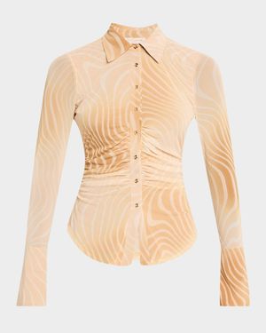 Talisa Button-Front Shirt