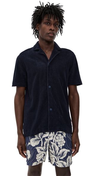 Orlebar Brown Howell Shirt Night Iris M