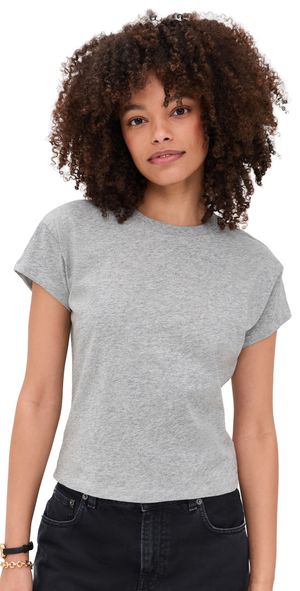 Z Supply Modern Slub Tee Classic Heather Grey XL