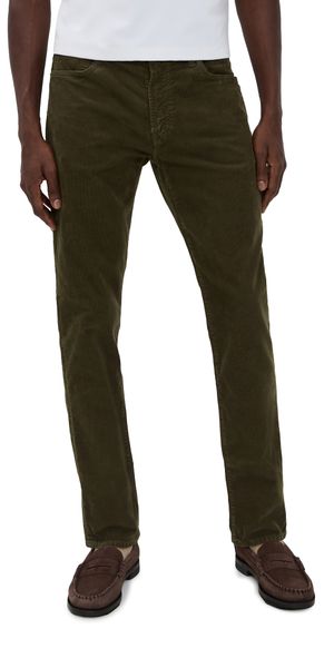 Citizens of Humanity Gage Classic Straight Stretch Corduroy Jeans Olive 34