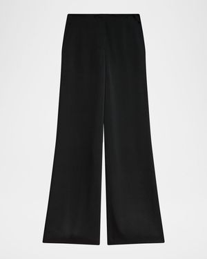 Fluid Wide-Leg Pants