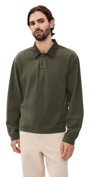 Alex Mill Rugby Shirt Flight Olive S