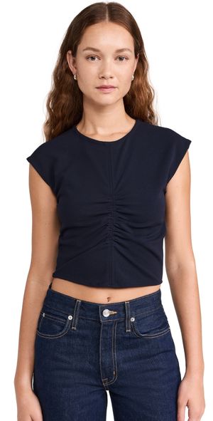 Tanya Taylor Betty Top Maritime Blue XS