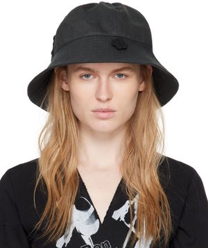 Song for the Mute Black Daisy Bucket Hat
