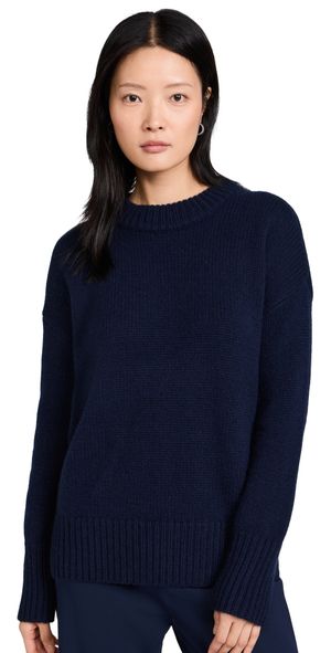 La Ligne Solid Marin Sweater Navy L