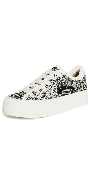 Zimmermann Pixie Low Sneakers Black/Ivory 38